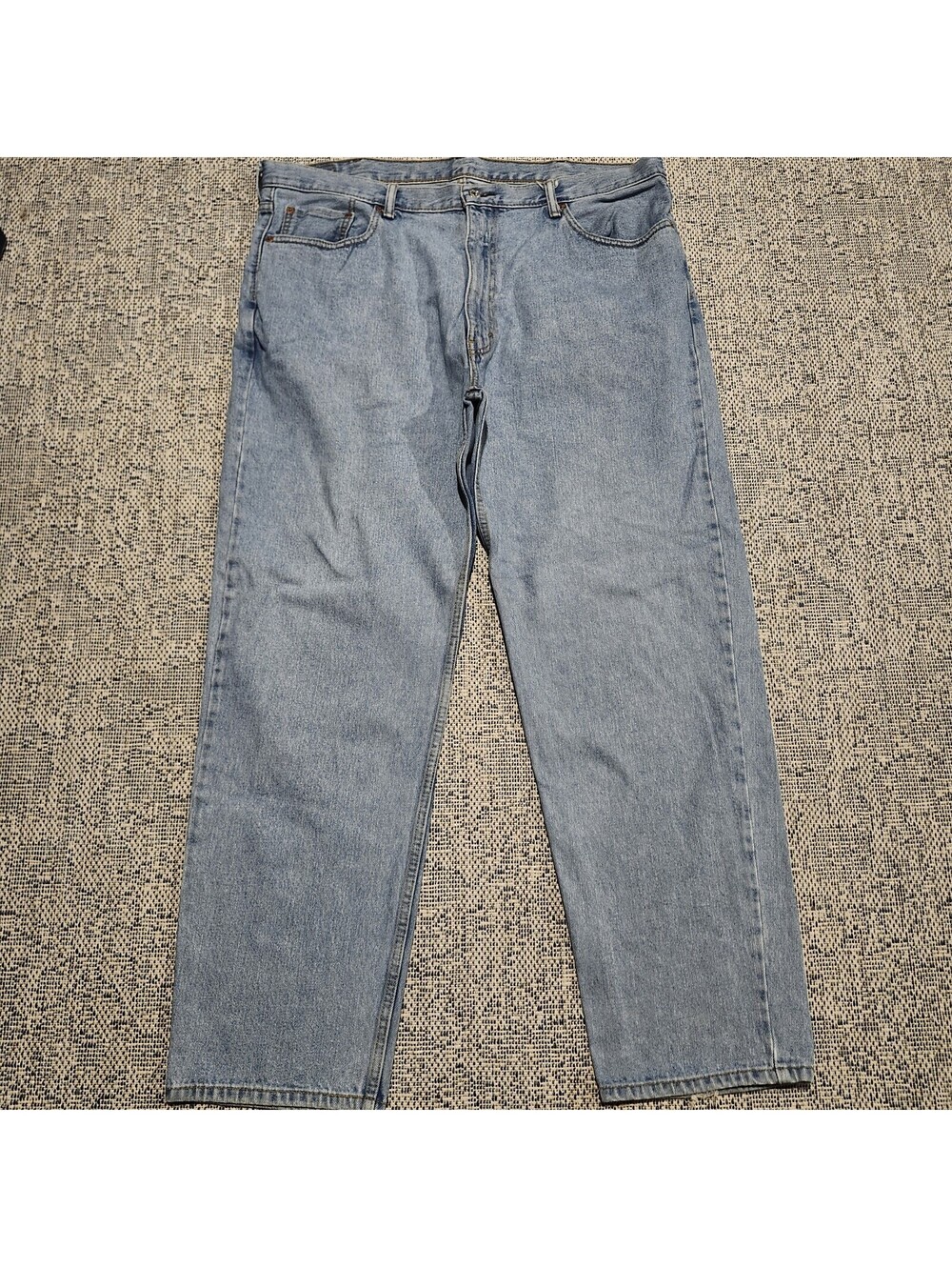 Men's Levi's 550 Relaxed Fit 42x32 Blue Jeans Heavy Denim Red Tab Pants 2012